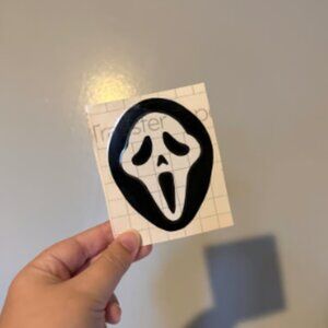 ghostface vinyl sticker decal